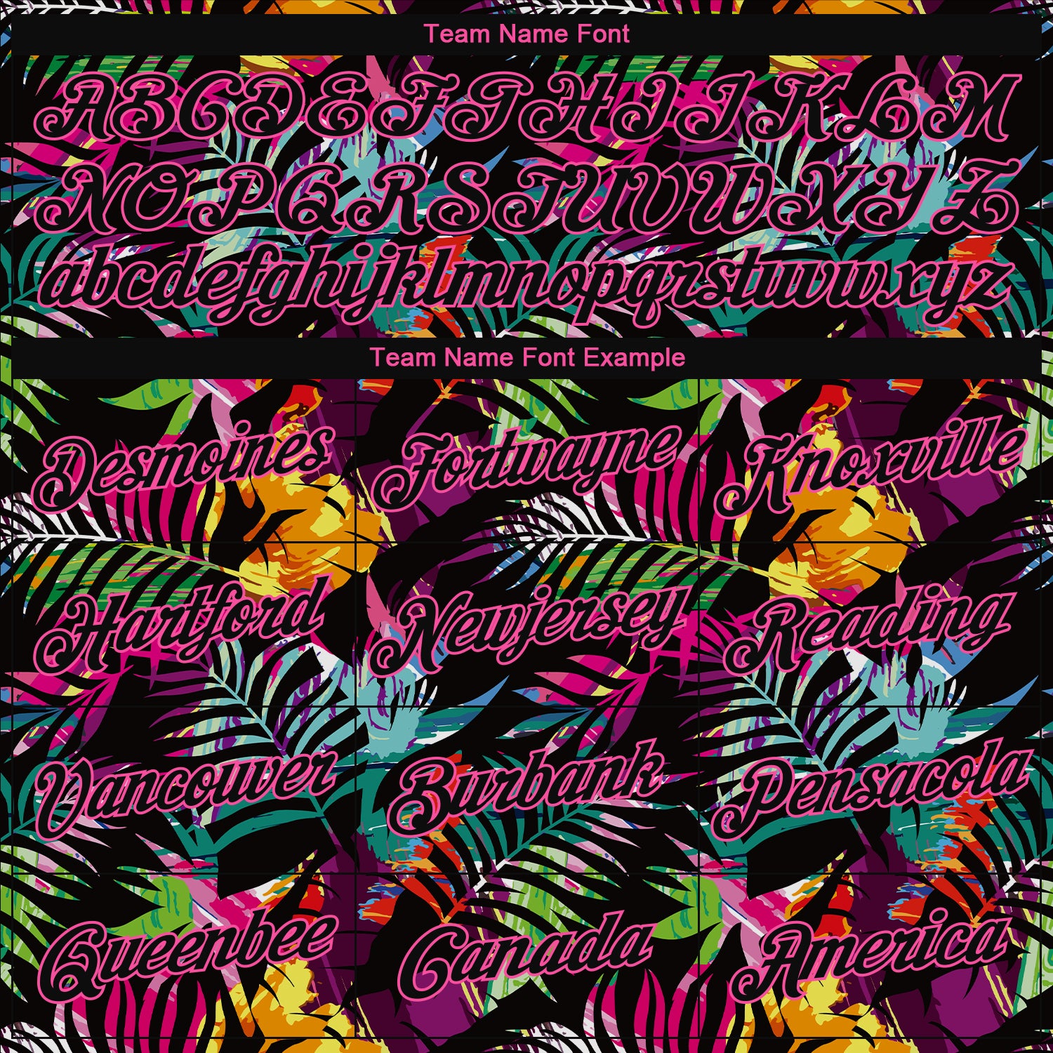 Custom 3D Pattern Design Tropical Hawaii Palm Leaves Performance T-Shirt - Image 3