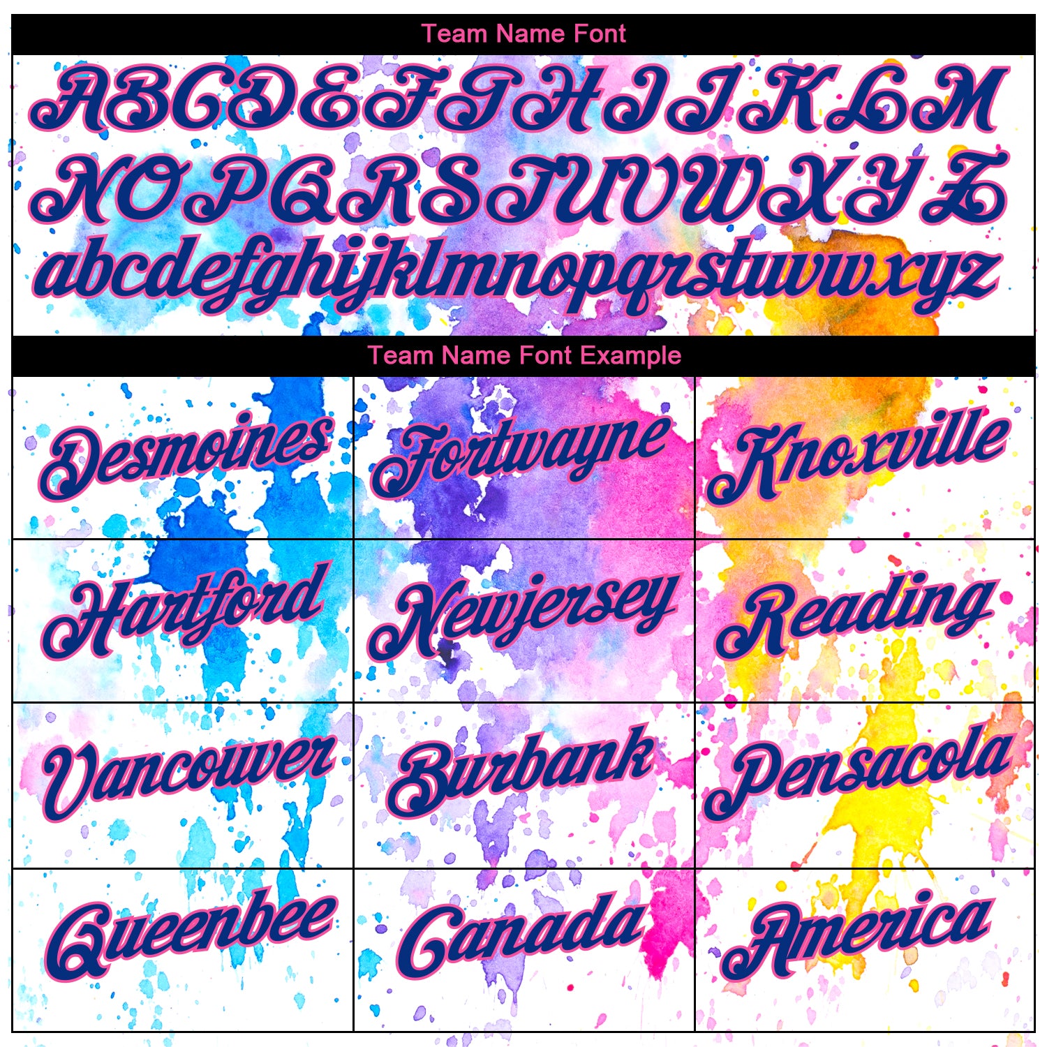 Custom 3D Pattern Design Watercolor Performance T-Shirt - Image 3
