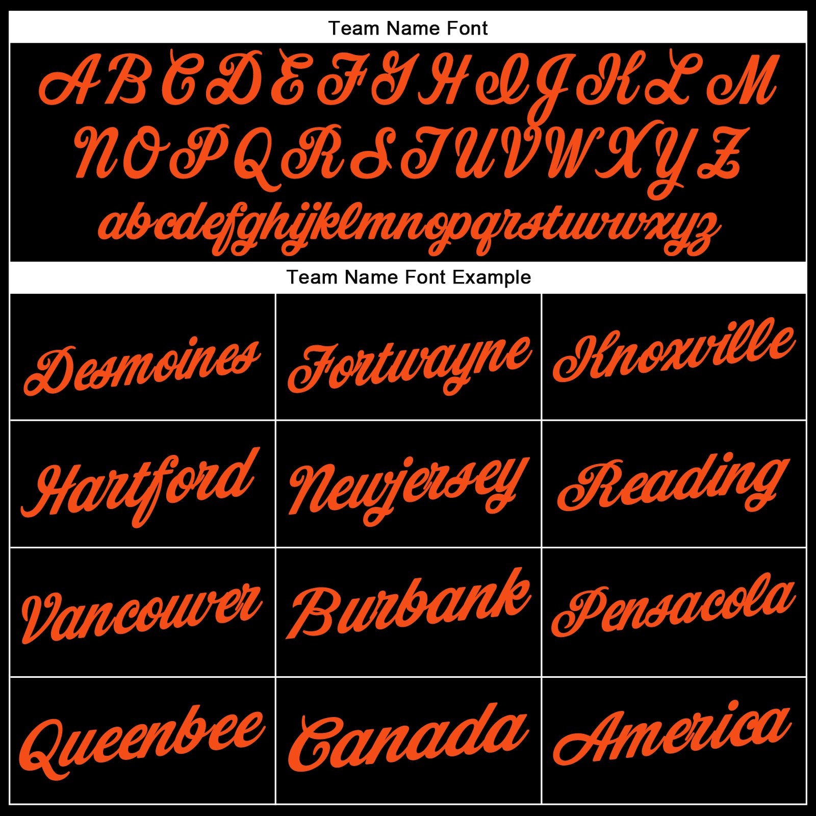 Custom Black Orange Performance T-Shirt - Image 4