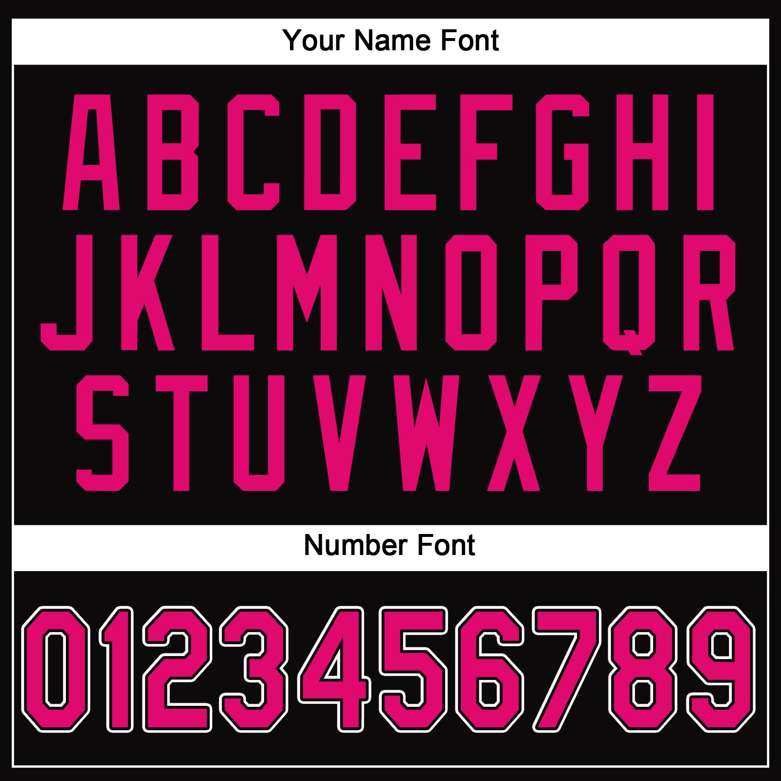 Custom Black Pink-White Performance T-Shirt - Image 3
