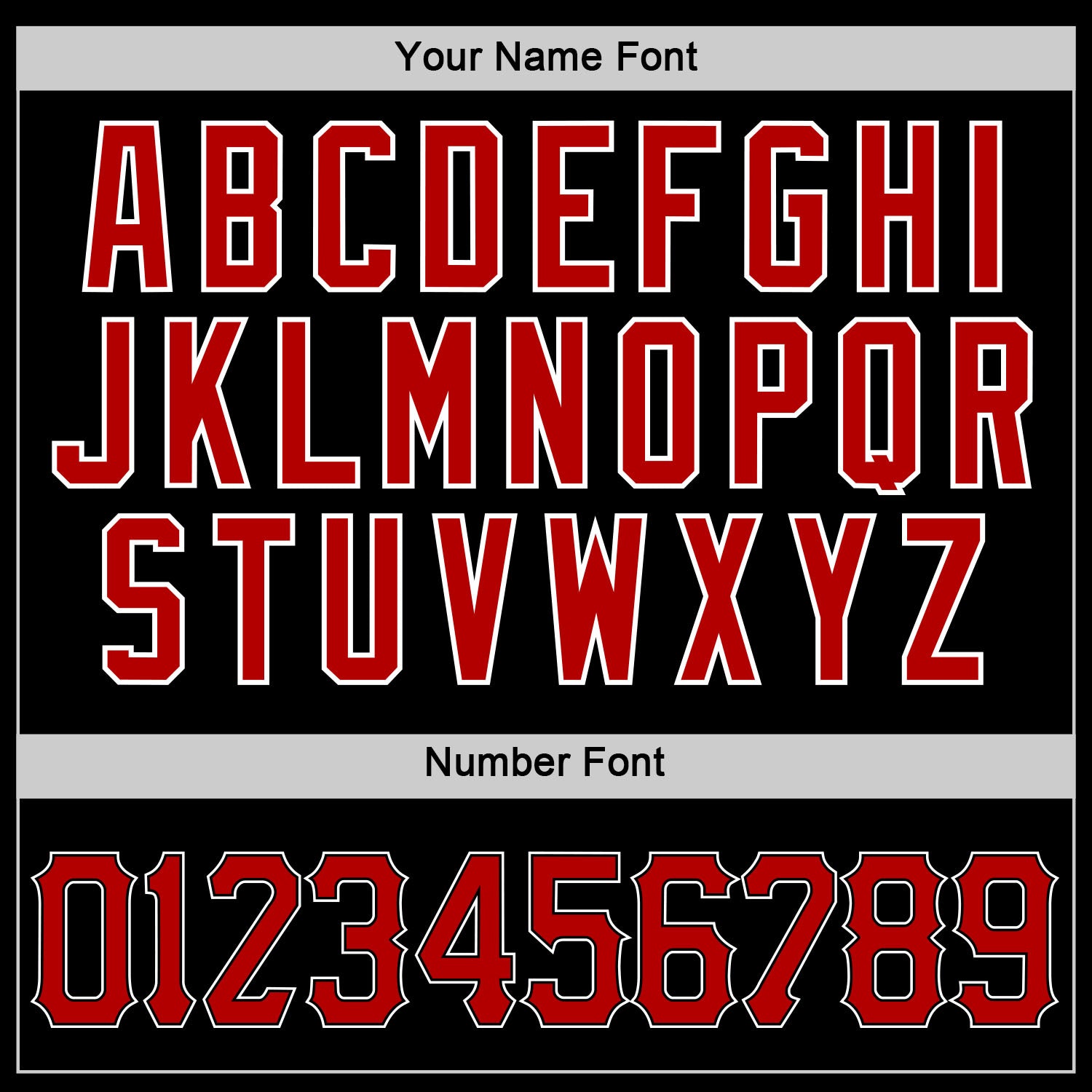 Custom Black Red-White Performance T-Shirt - Image 3