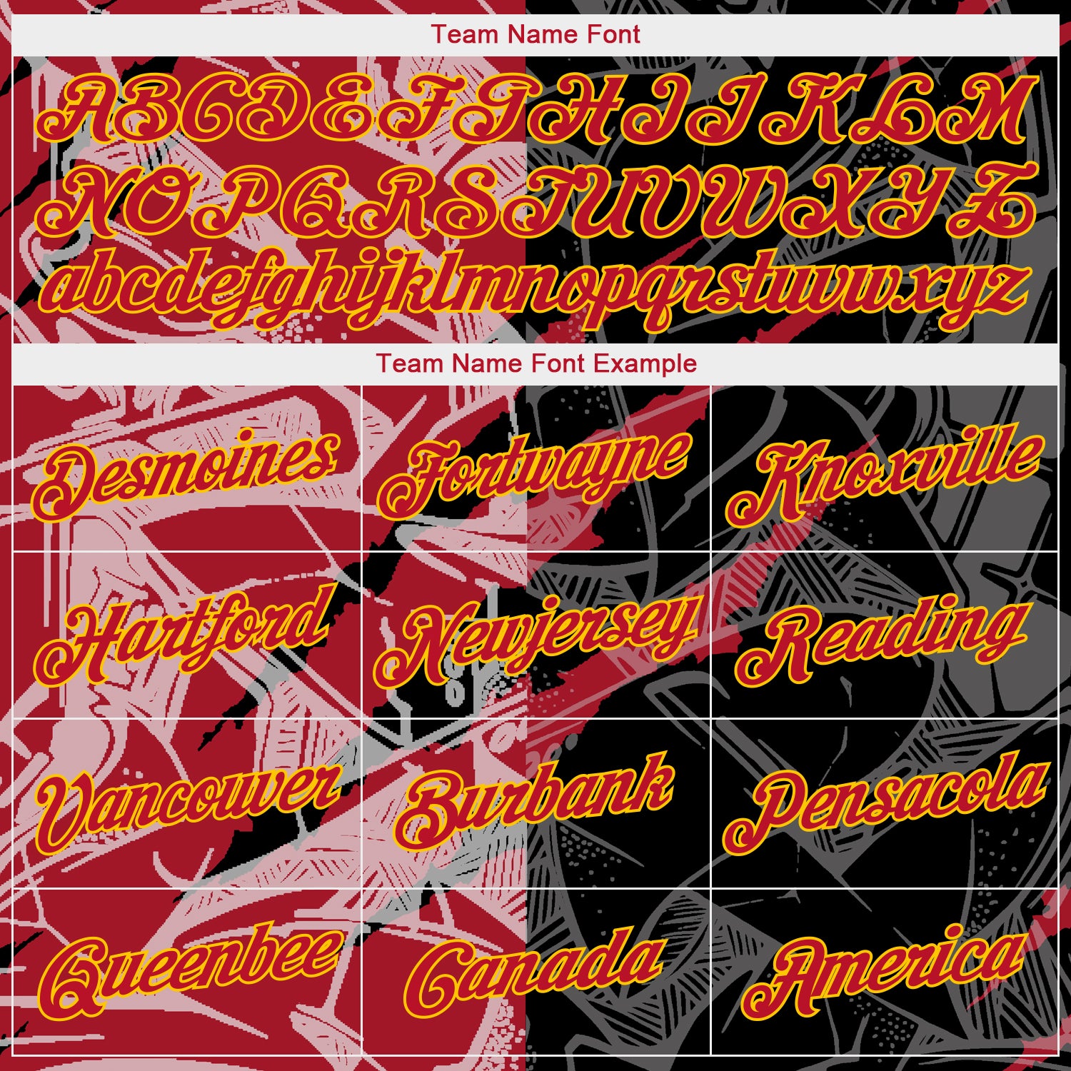 Custom Graffiti Pattern Red-Gold 3D Performance T-Shirt - Image 3